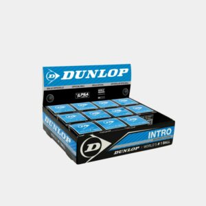 Boite de 12 balles de squash Dunlop Intro