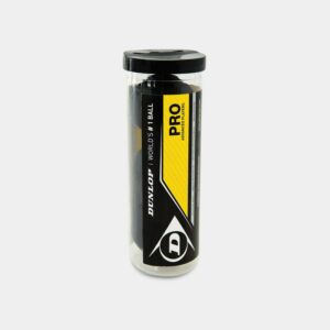 Tube de 3 balles de squash Dunlop Pro